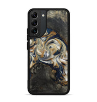 Galaxy S22 Plus Wood Phone Case - Stephen (Teal & Gold, 820121)