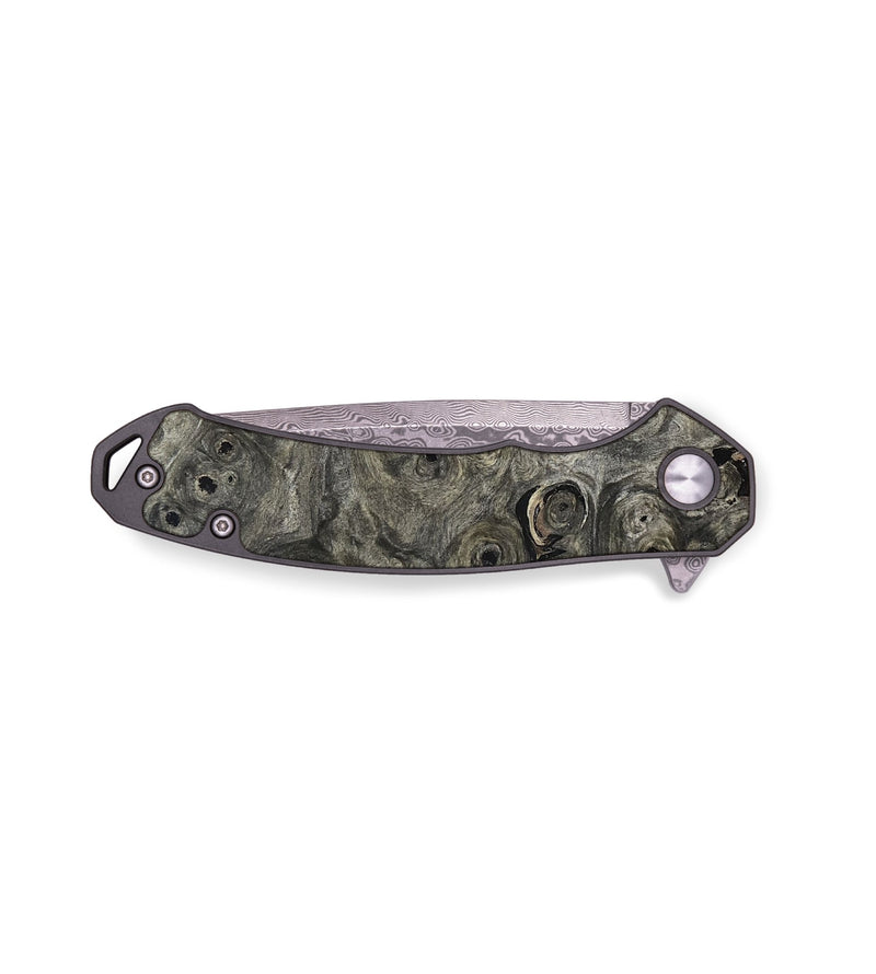 EDC Wood Pocket Knife - Berkley (Black & White, 820125)