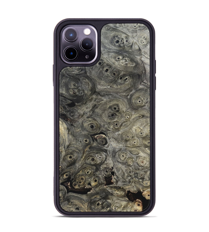 iPhone 11 Pro Max Wood Phone Case - Berkley (Black & White, 820125)