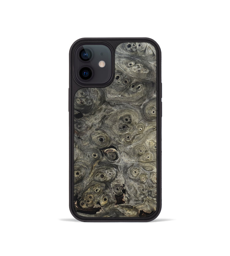 iPhone 12 mini Wood Phone Case - Berkley (Black & White, 820125)
