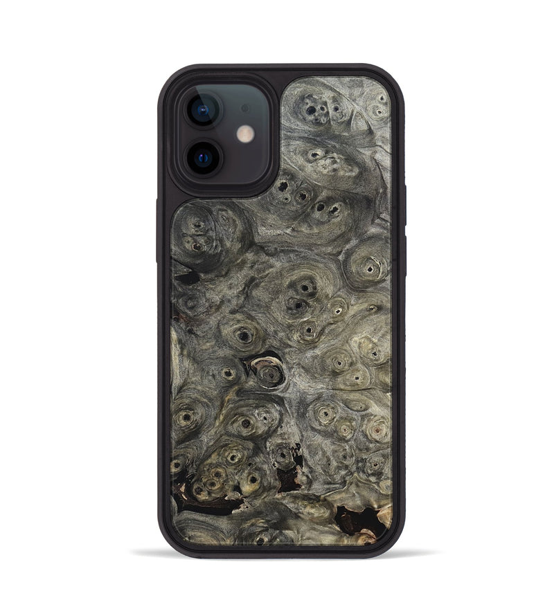iPhone 12 Wood Phone Case - Berkley (Black & White, 820125)
