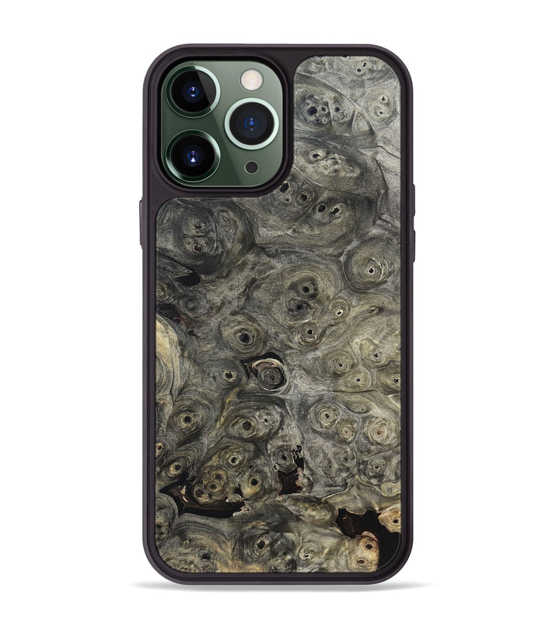 iPhone 13 Pro Max Wood Phone Case - Berkley (Black & White, 820125)