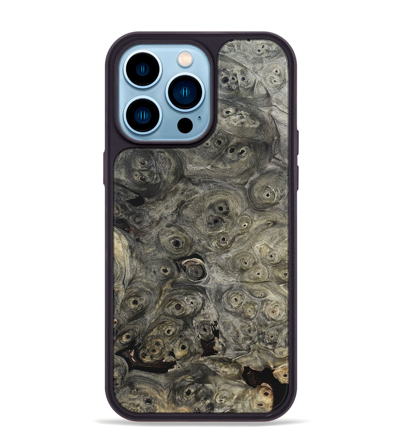 iPhone 14 Pro Max Wood Phone Case - Berkley (Black & White, 820125)
