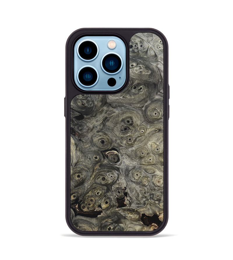 iPhone 14 Pro Wood Phone Case - Berkley (Black & White, 820125)