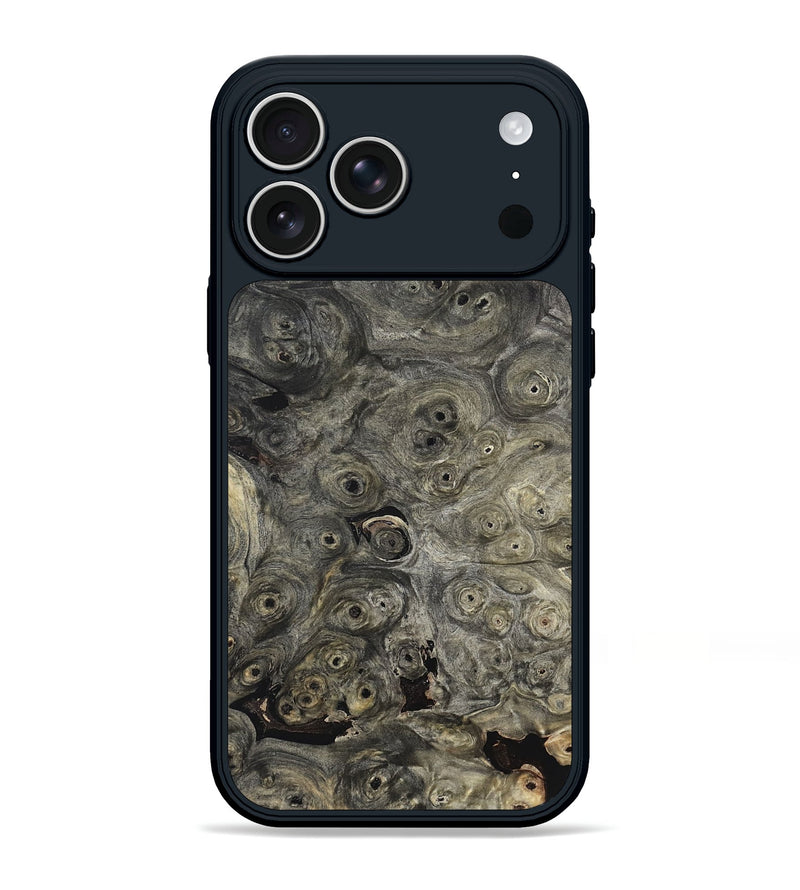 iPhone 17 Pro Max Wood Phone Case - Berkley (Black & White, 820125)