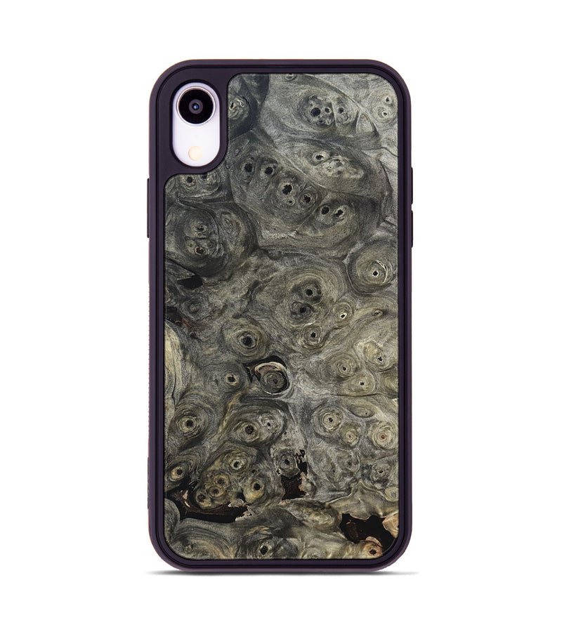 iPhone Xr Wood Phone Case - Berkley (Black & White, 820125)