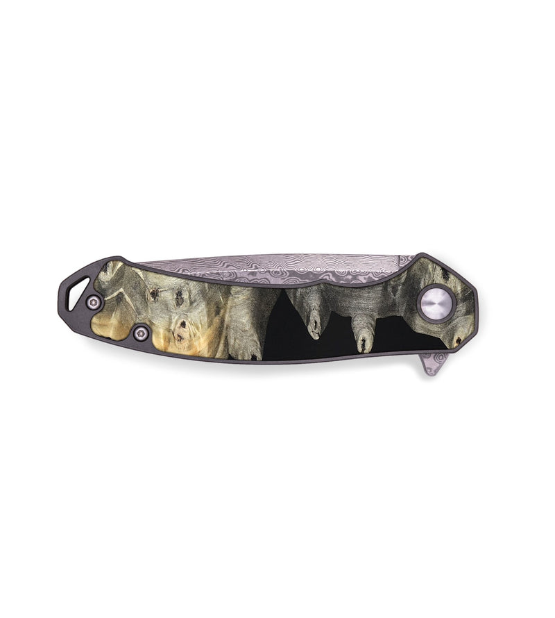 EDC Wood Pocket Knife - Luis (Wood Burl, 820126)