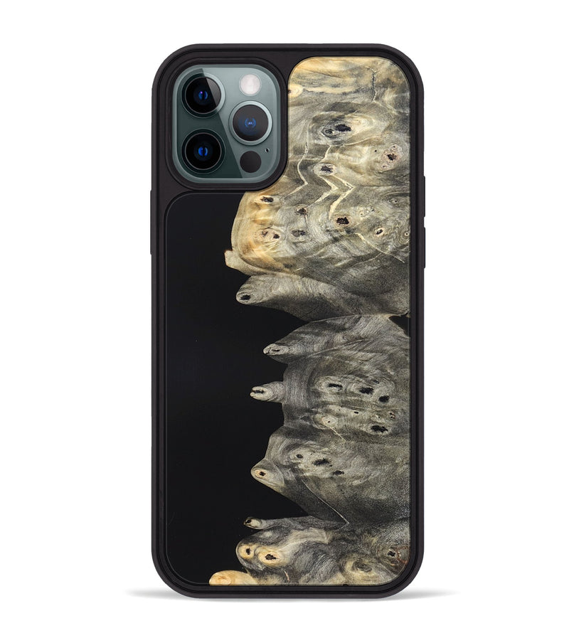 iPhone 12 Pro Max Wood Phone Case - Luis (Wood Burl, 820126)