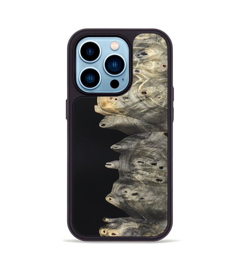 iPhone 14 Pro Wood Phone Case - Luis (Wood Burl, 820126)