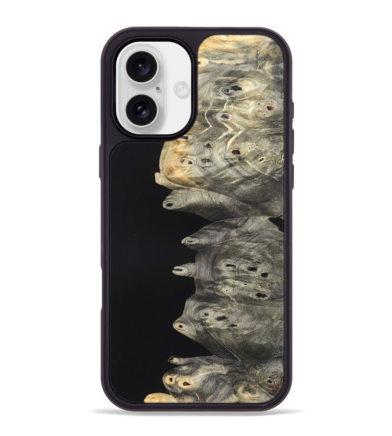 iPhone 16 Plus Wood Phone Case - Luis (Wood Burl, 820126)