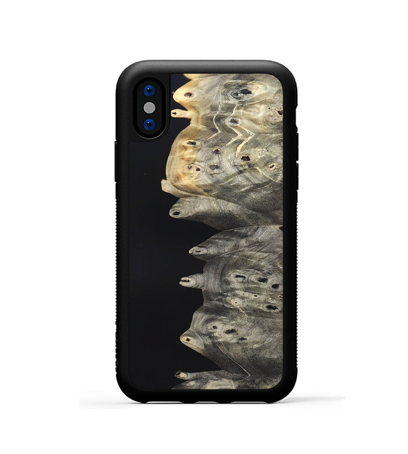 iPhone Xs Wood Phone Case - Luis (Wood Burl, 820126)