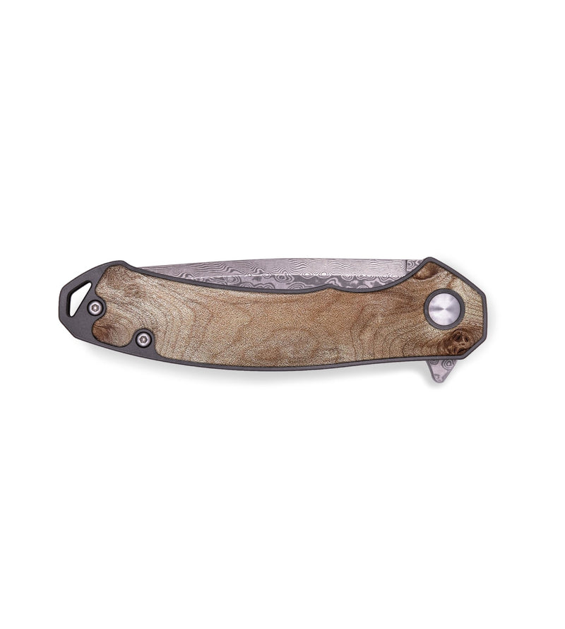 EDC Wood Pocket Knife - Ursula (Wood Burl, 820127)