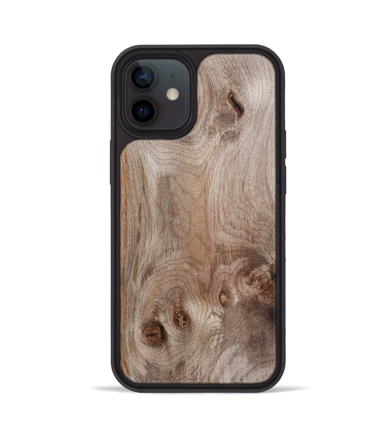 iPhone 12 Wood Phone Case - Ursula (Wood Burl, 820127)