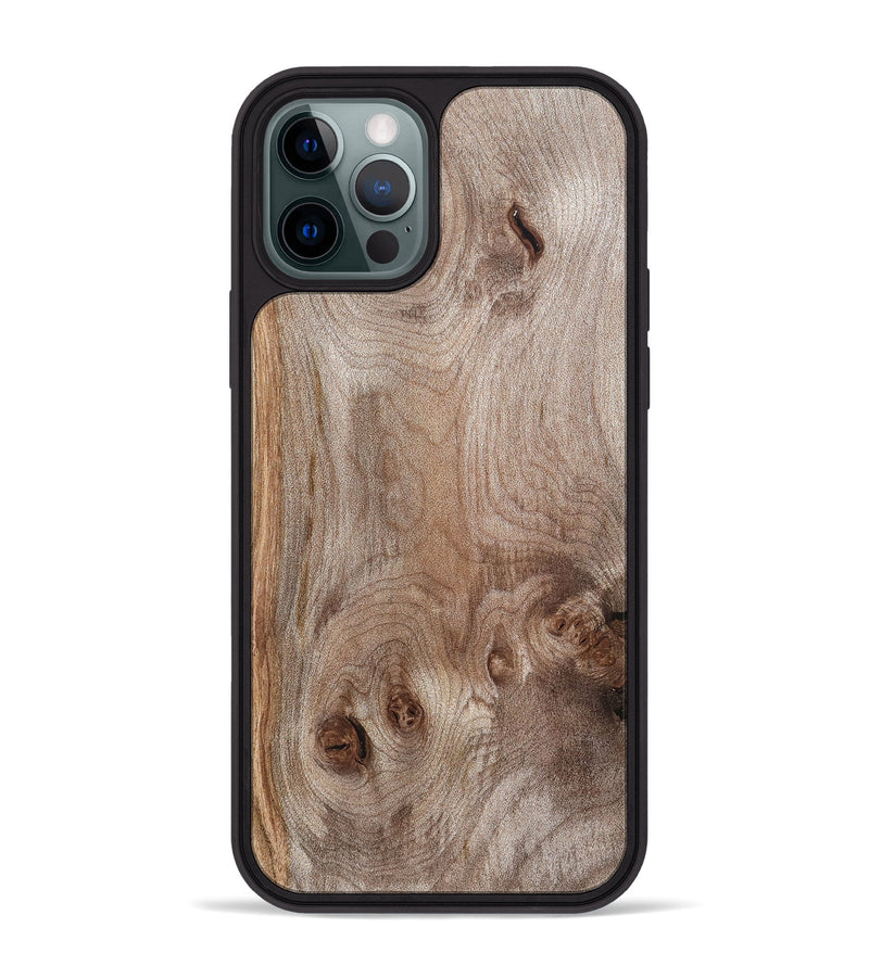 iPhone 12 Pro Max Wood Phone Case - Ursula (Wood Burl, 820127)