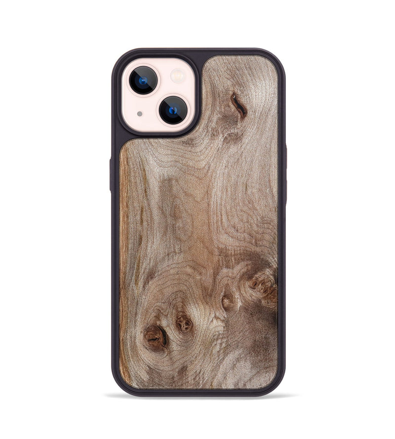 iPhone 14 Wood Phone Case - Ursula (Wood Burl, 820127)