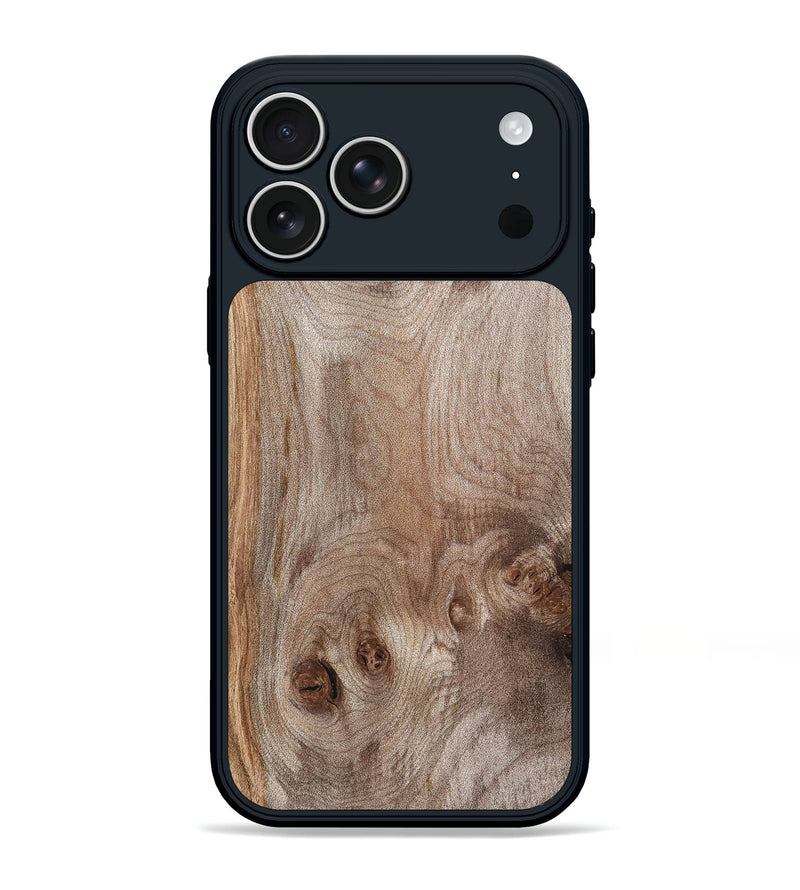 iPhone 17 Pro Max Wood Phone Case - Ursula (Wood Burl, 820127)