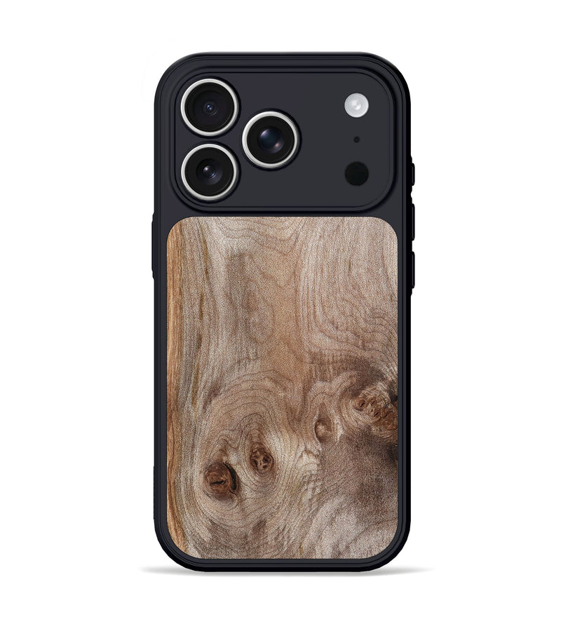 iPhone 17 Pro Wood Phone Case - Ursula (Wood Burl, 820127)