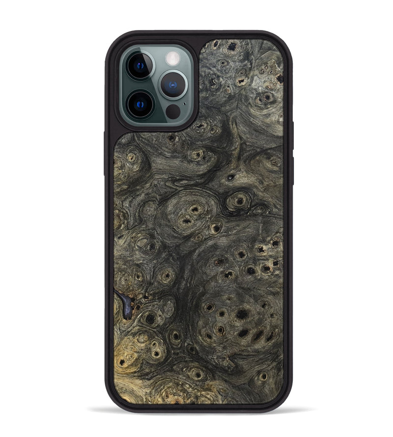 iPhone 12 Pro Max Wood Phone Case - Noa (Wood Burl, 820128)