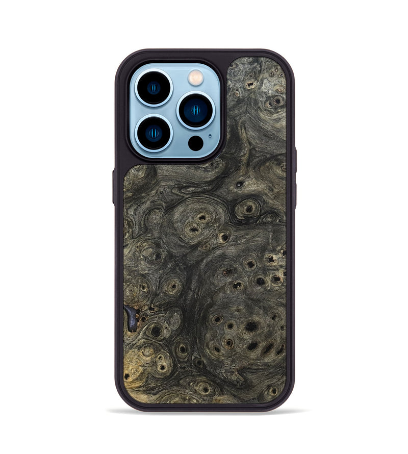 iPhone 14 Pro Wood Phone Case - Noa (Wood Burl, 820128)