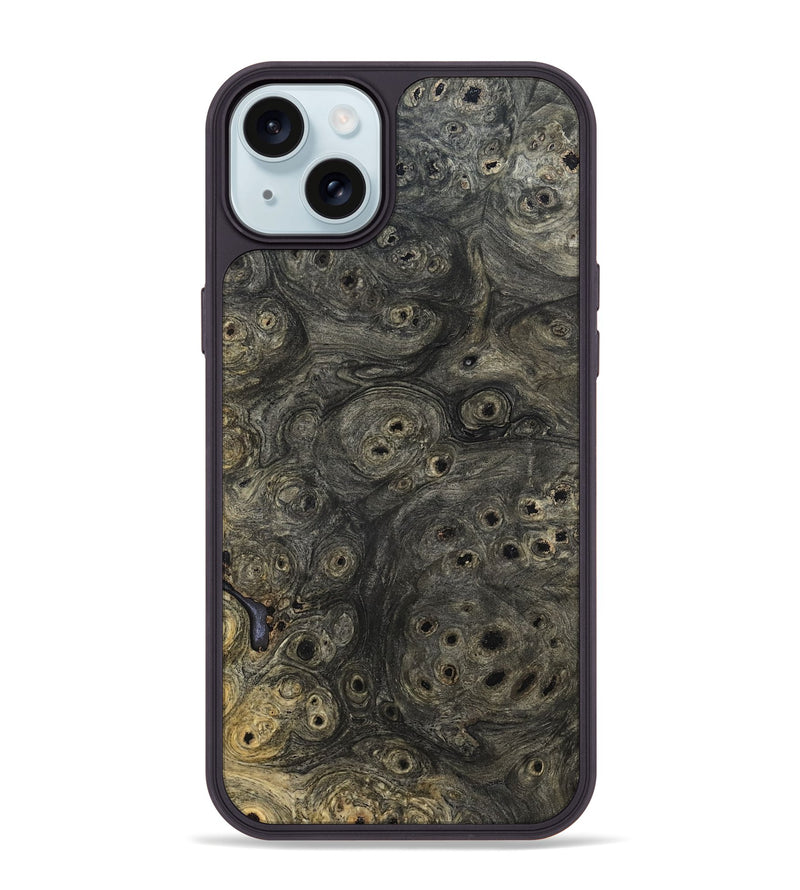 iPhone 15 Plus Wood Phone Case - Noa (Wood Burl, 820128)