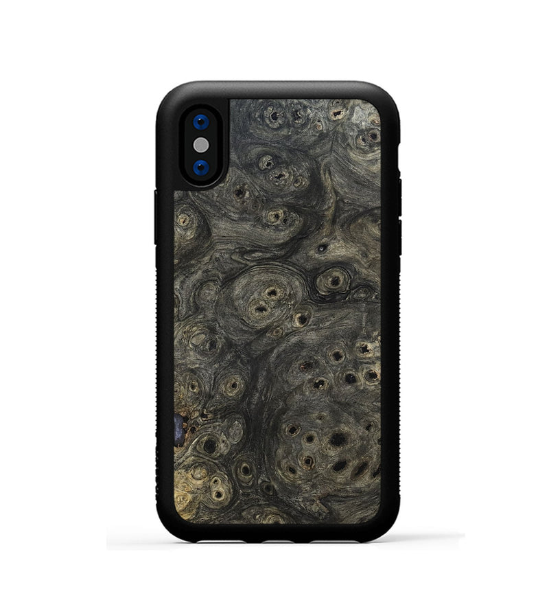 iPhone Xs Wood Phone Case - Noa (Wood Burl, 820128)