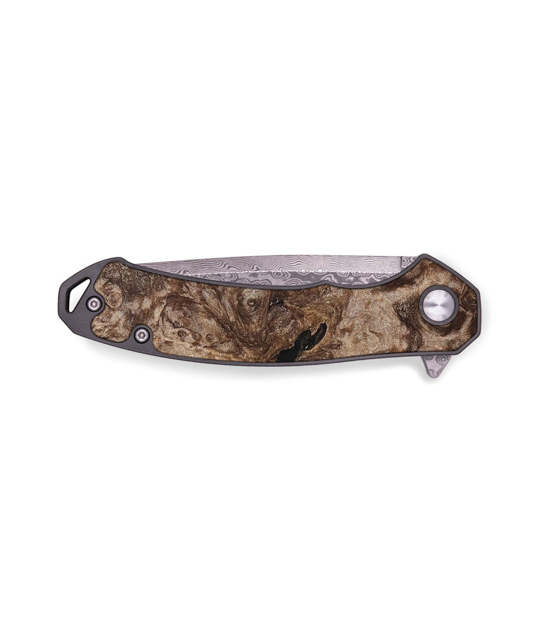 EDC Wood Pocket Knife - Eithan (Wood Burl, 820129)