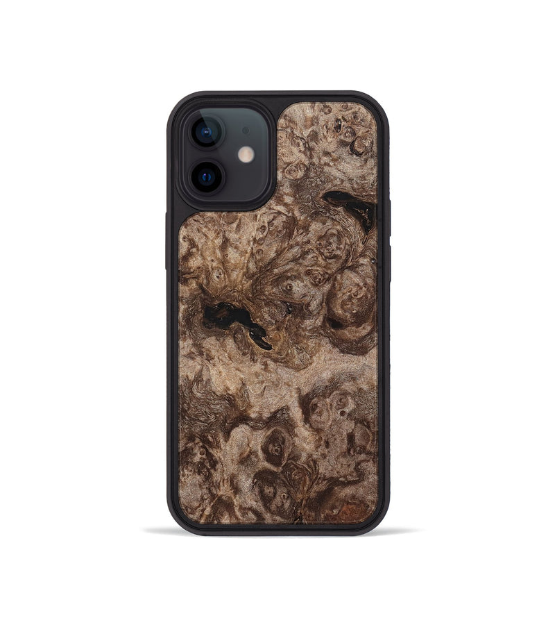iPhone 12 mini Wood Phone Case - Eithan (Wood Burl, 820129)