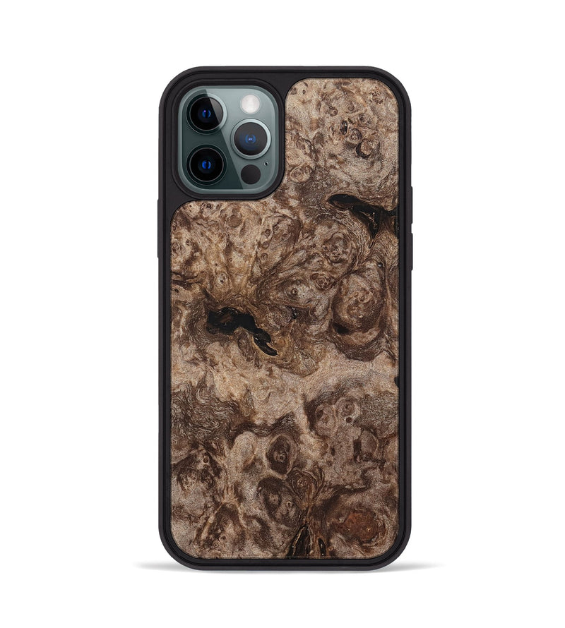 iPhone 12 Pro Wood Phone Case - Eithan (Wood Burl, 820129)
