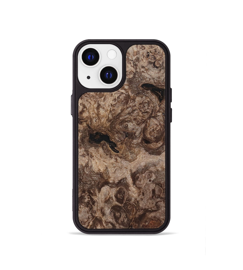 iPhone 13 mini Wood Phone Case - Eithan (Wood Burl, 820129)