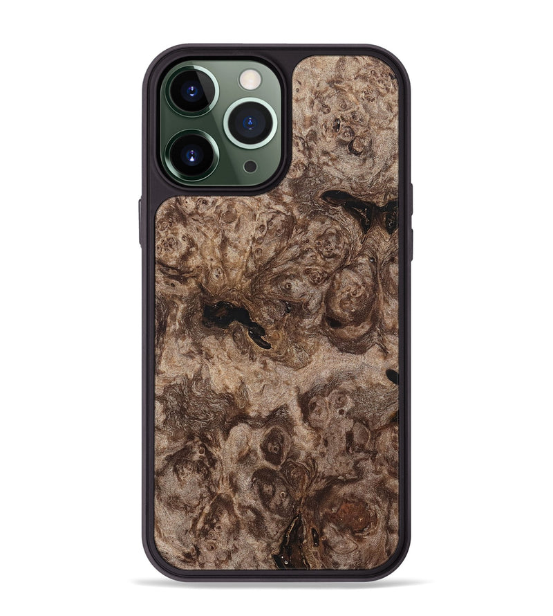 iPhone 13 Pro Max Wood Phone Case - Eithan (Wood Burl, 820129)