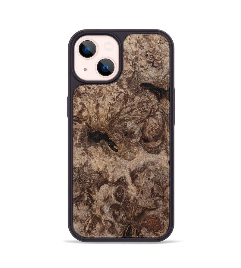 iPhone 14 Wood Phone Case - Eithan (Wood Burl, 820129)