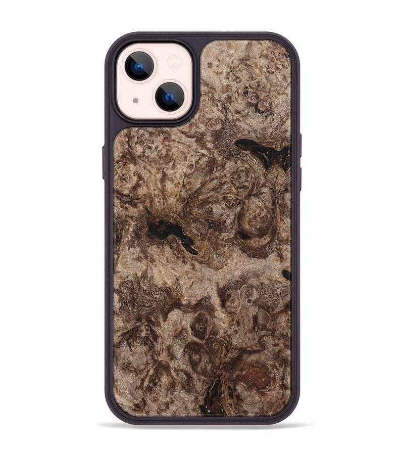 iPhone 14 Plus Wood Phone Case - Eithan (Wood Burl, 820129)