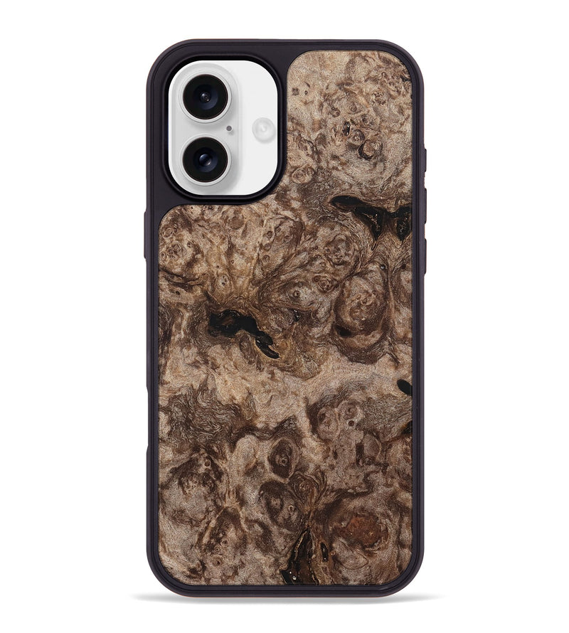 iPhone 16 Plus Wood Phone Case - Eithan (Wood Burl, 820129)