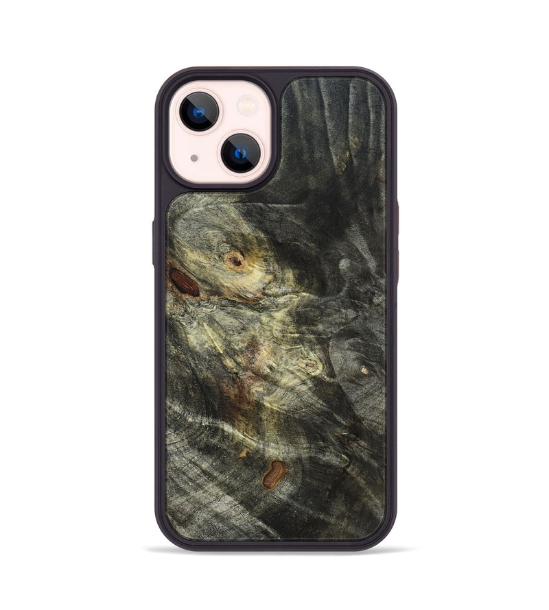 iPhone 14 Wood Phone Case - Kirsten (Wood Burl, 820130)