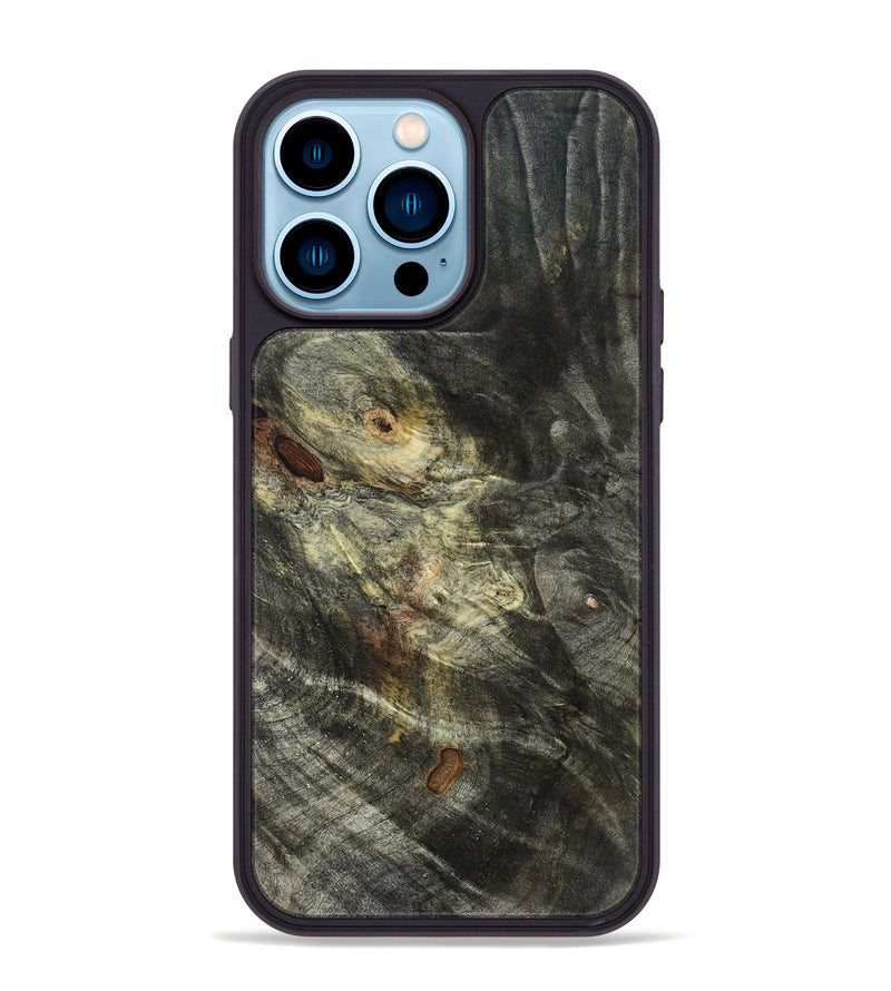 iPhone 14 Pro Max Wood Phone Case - Kirsten (Wood Burl, 820130)
