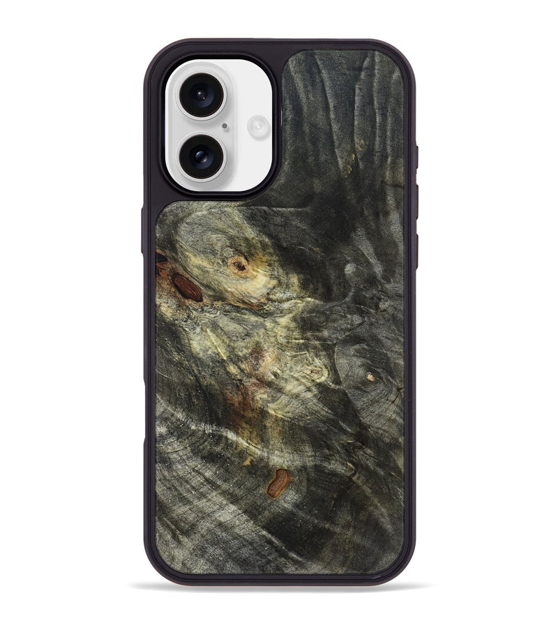 iPhone 16 Plus Wood Phone Case - Kirsten (Wood Burl, 820130)