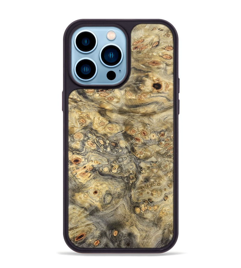 iPhone 14 Pro Max Wood Phone Case - Doc (Wood Burl, 820133)