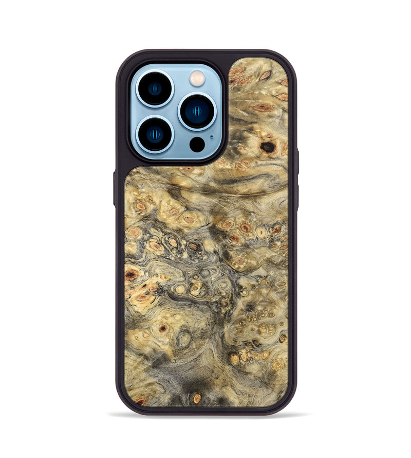 iPhone 14 Pro Wood Phone Case - Doc (Wood Burl, 820133)