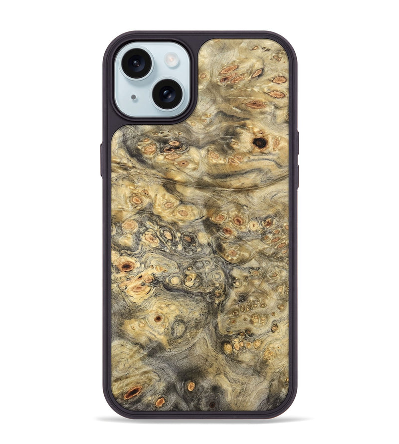 iPhone 15 Plus Wood Phone Case - Doc (Wood Burl, 820133)