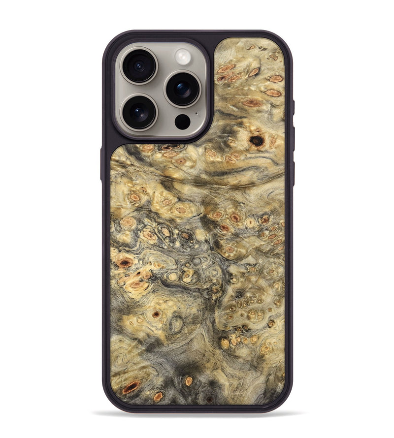 iPhone 15 Pro Max Wood Phone Case - Doc (Wood Burl, 820133)