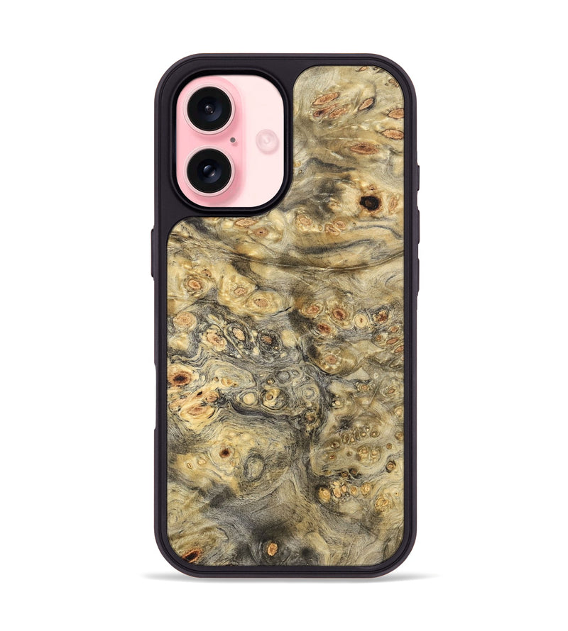 iPhone 16 Wood Phone Case - Doc (Wood Burl, 820133)