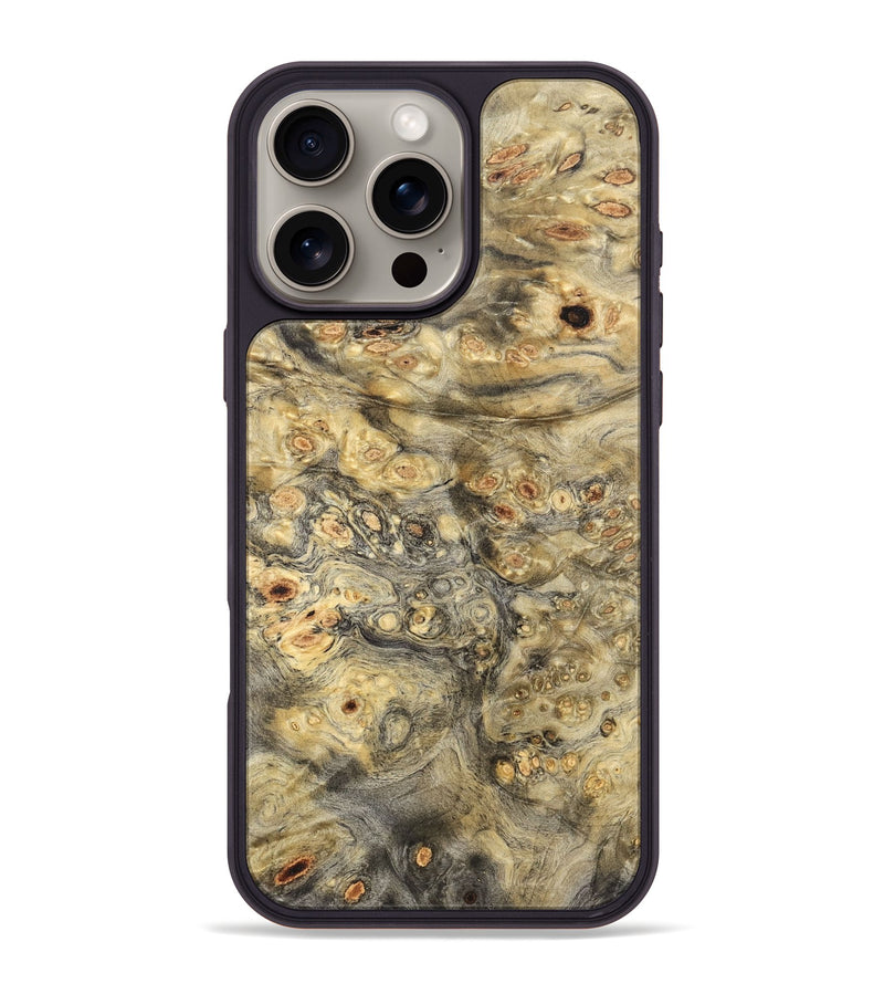 iPhone 16 Pro Max Wood Phone Case - Doc (Wood Burl, 820133)