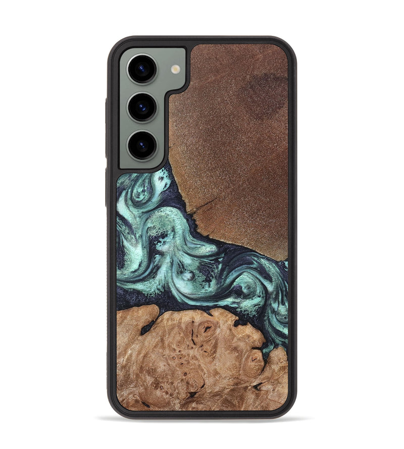 Galaxy S23 Plus Wood Phone Case - Glenda (Green, 820134)