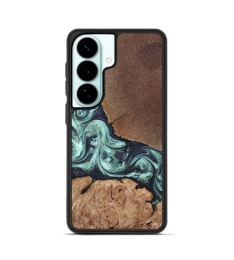 Galaxy S26 Wood Phone Case - Glenda (Green, 820134)