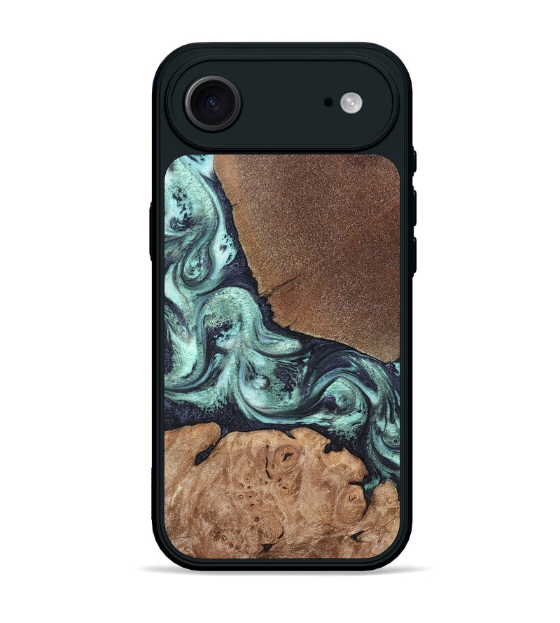 iPhone 17 Air Wood Phone Case - Glenda (Green, 820134)