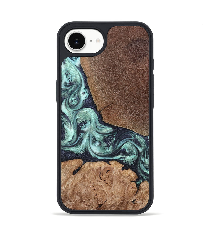 iPhone 17e Wood Phone Case - Glenda (Green, 820134)