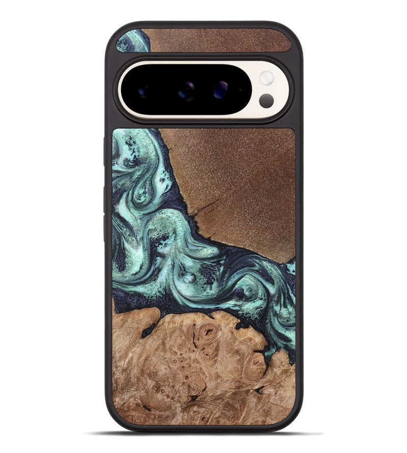 Pixel 9 Pro XL Wood Phone Case - Glenda (Green, 820134)