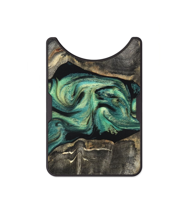 Alloy Wood Wallet - Mael (Green, 820135)