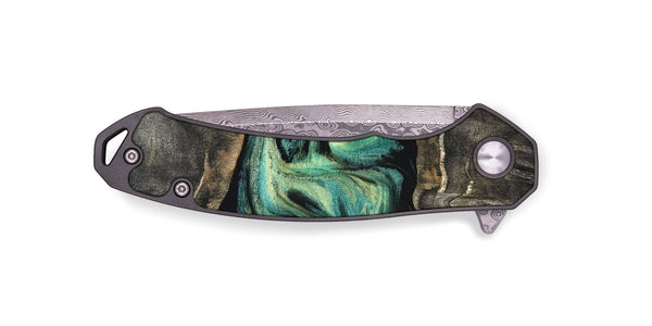 EDC Wood Pocket Knife - Mael (Green, 820135)