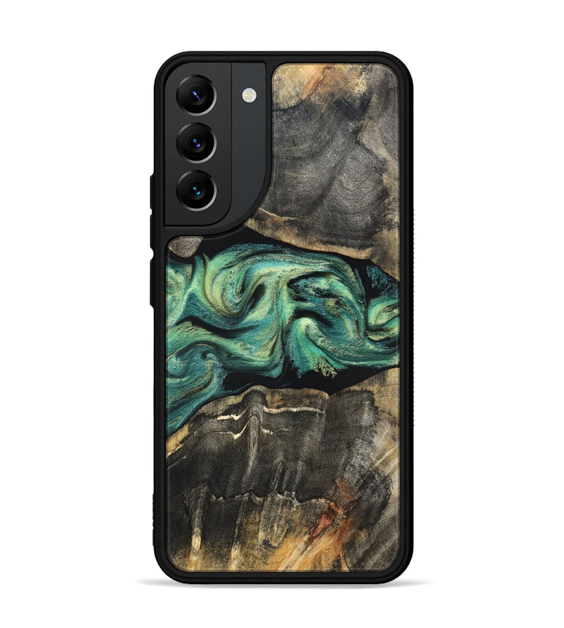 Galaxy S22 Plus Wood Phone Case - Mael (Green, 820135)